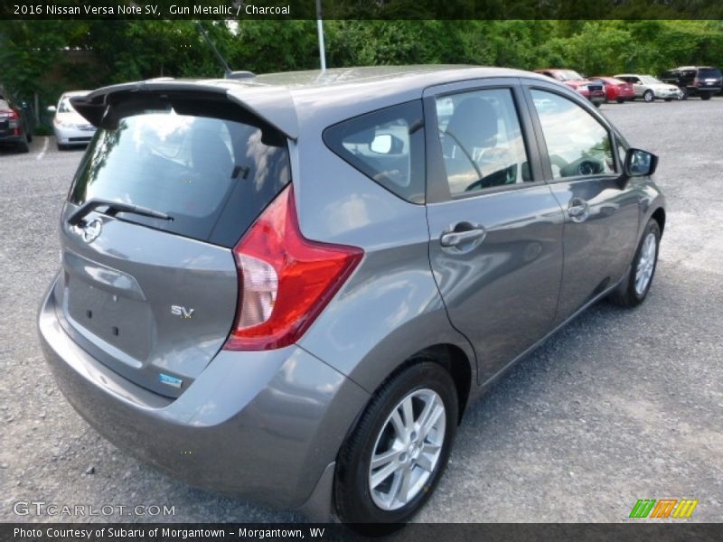 Gun Metallic / Charcoal 2016 Nissan Versa Note SV