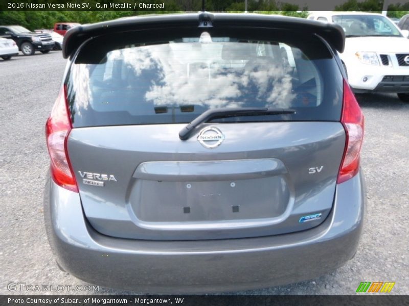 Gun Metallic / Charcoal 2016 Nissan Versa Note SV