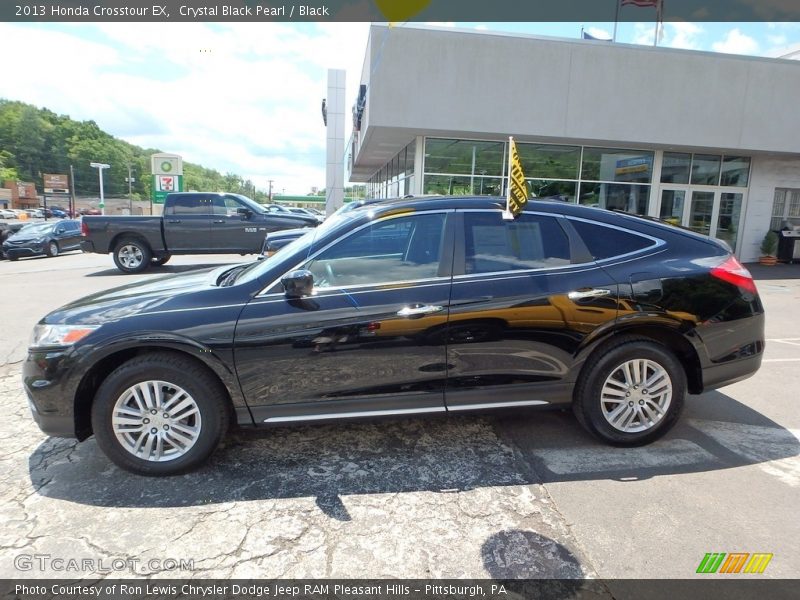 Crystal Black Pearl / Black 2013 Honda Crosstour EX