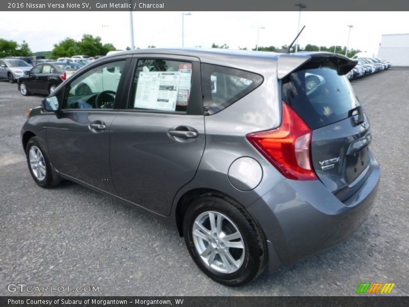 Gun Metallic / Charcoal 2016 Nissan Versa Note SV