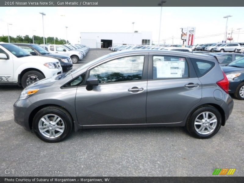 Gun Metallic / Charcoal 2016 Nissan Versa Note SV