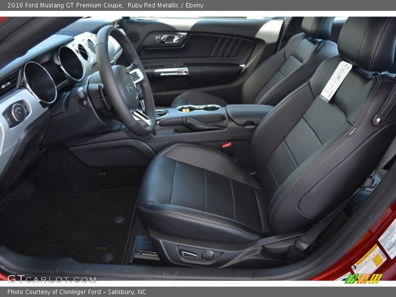 Ruby Red Metallic / Ebony 2016 Ford Mustang GT Premium Coupe