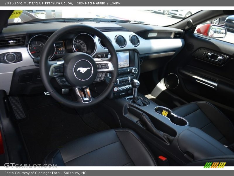Ruby Red Metallic / Ebony 2016 Ford Mustang GT Premium Coupe