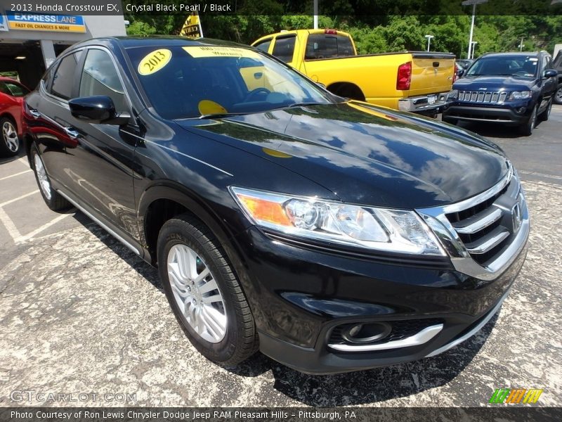 Crystal Black Pearl / Black 2013 Honda Crosstour EX