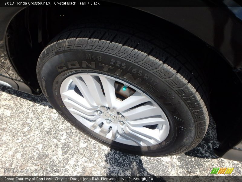Crystal Black Pearl / Black 2013 Honda Crosstour EX