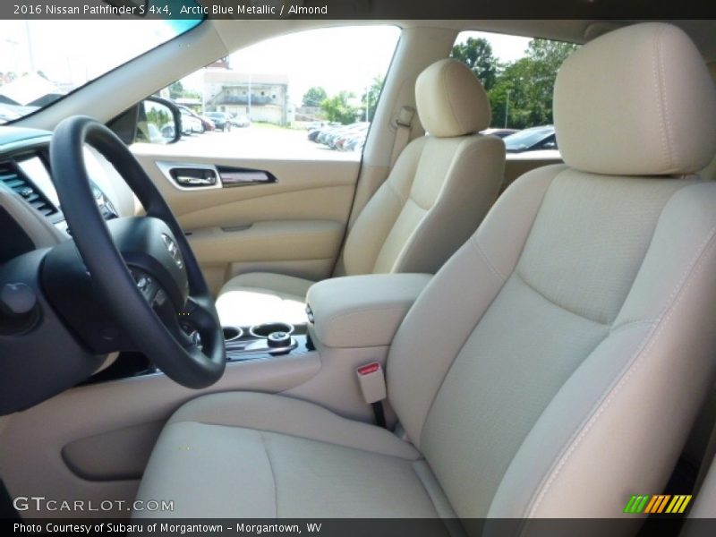 Arctic Blue Metallic / Almond 2016 Nissan Pathfinder S 4x4