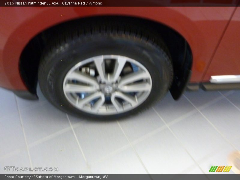 Cayenne Red / Almond 2016 Nissan Pathfinder SL 4x4