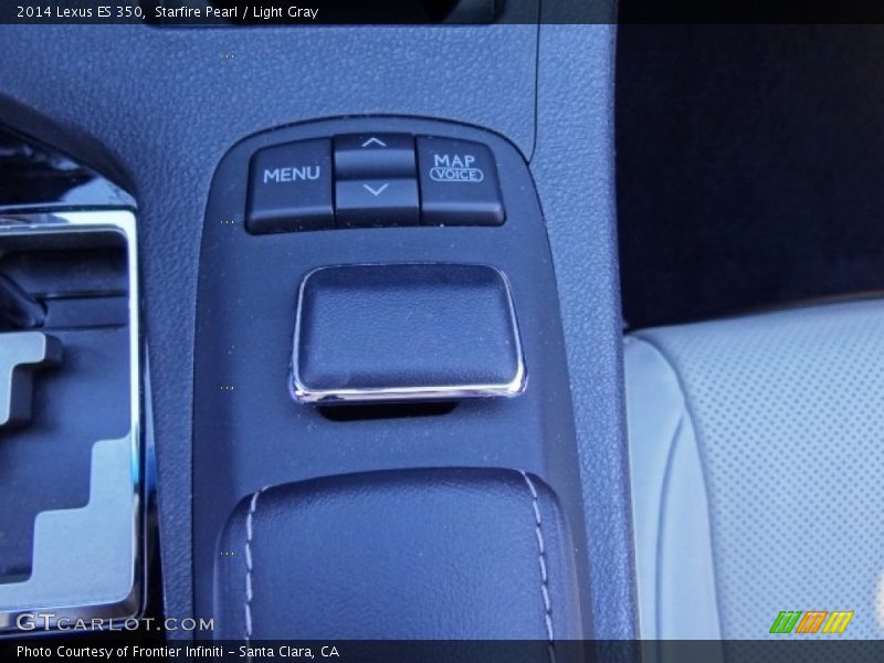 Starfire Pearl / Light Gray 2014 Lexus ES 350