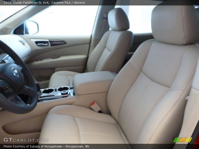 Cayenne Red / Almond 2016 Nissan Pathfinder SL 4x4