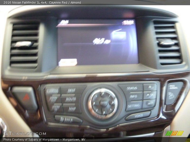 Cayenne Red / Almond 2016 Nissan Pathfinder SL 4x4
