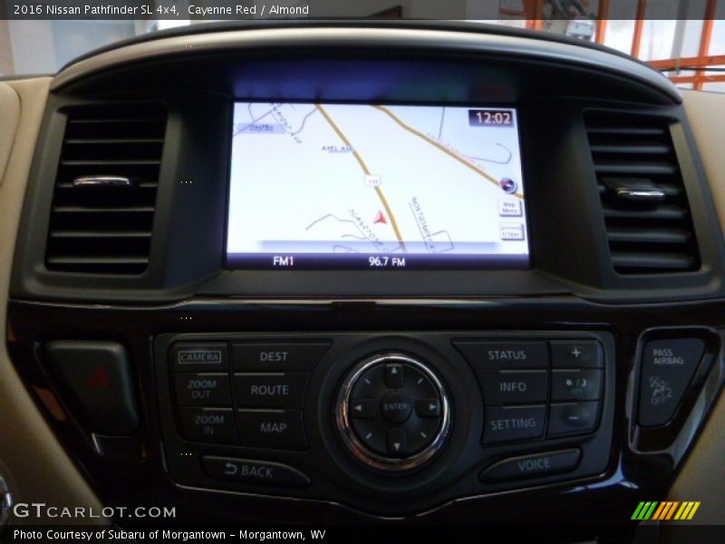 Cayenne Red / Almond 2016 Nissan Pathfinder SL 4x4