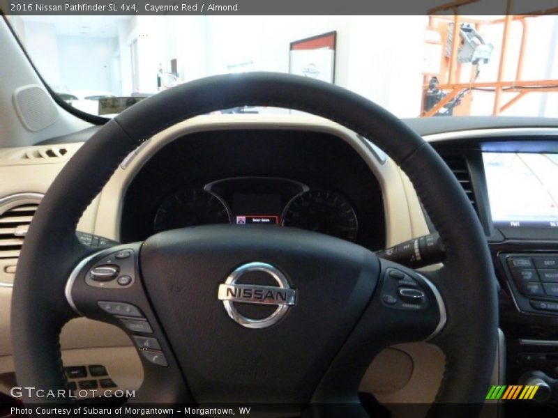Cayenne Red / Almond 2016 Nissan Pathfinder SL 4x4