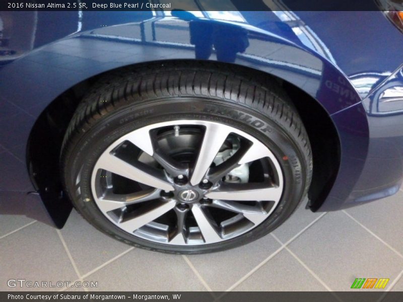 Deep Blue Pearl / Charcoal 2016 Nissan Altima 2.5 SR