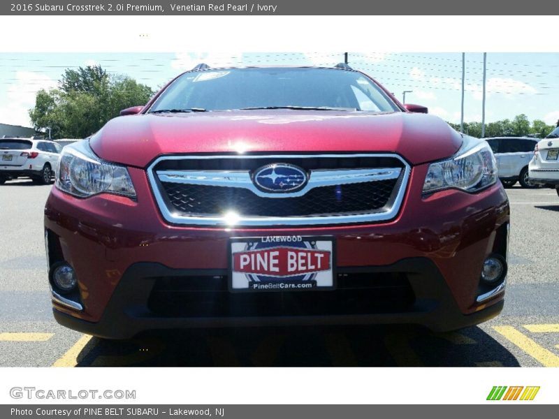 Venetian Red Pearl / Ivory 2016 Subaru Crosstrek 2.0i Premium