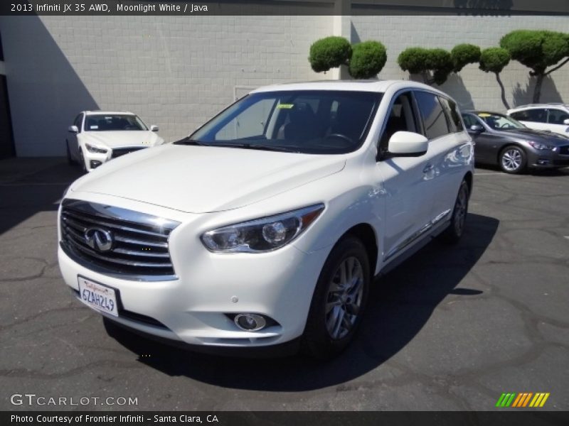 Moonlight White / Java 2013 Infiniti JX 35 AWD