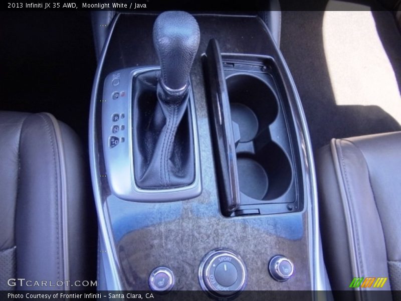 Moonlight White / Java 2013 Infiniti JX 35 AWD