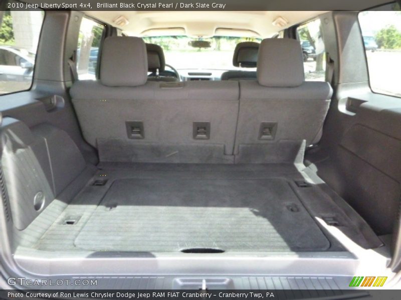 Brilliant Black Crystal Pearl / Dark Slate Gray 2010 Jeep Liberty Sport 4x4