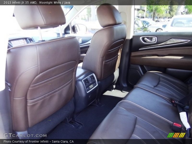Moonlight White / Java 2013 Infiniti JX 35 AWD