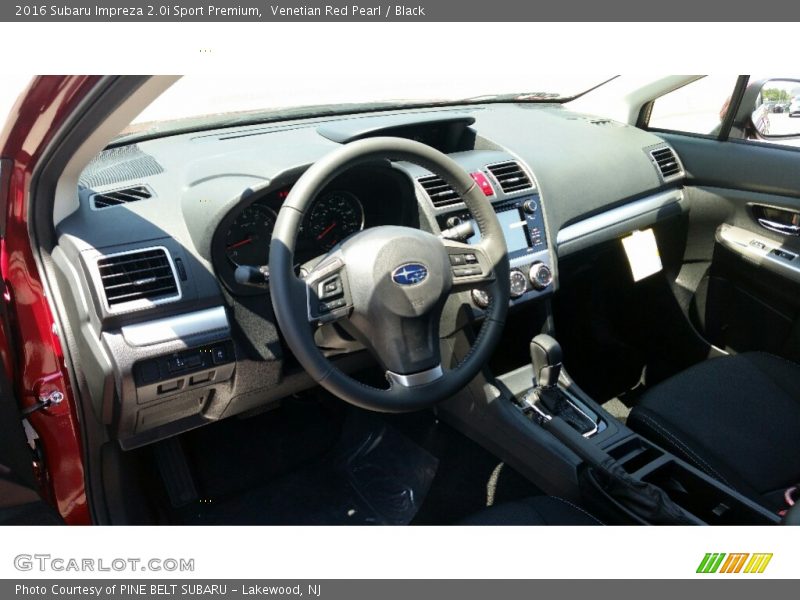 Venetian Red Pearl / Black 2016 Subaru Impreza 2.0i Sport Premium