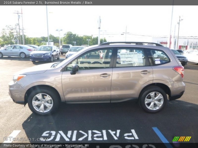 Burnished Bronze Metallic / Black 2016 Subaru Forester 2.5i