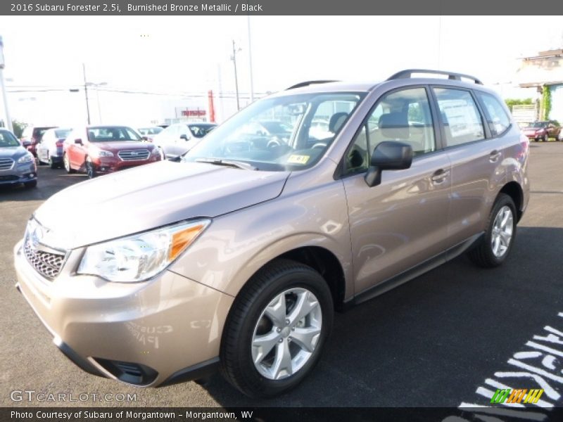 Burnished Bronze Metallic / Black 2016 Subaru Forester 2.5i