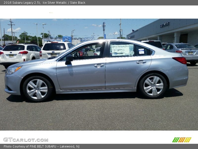 Ice Silver Metallic / Slate Black 2016 Subaru Legacy 2.5i