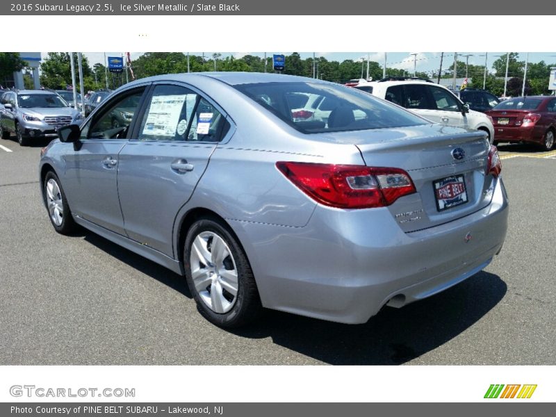 Ice Silver Metallic / Slate Black 2016 Subaru Legacy 2.5i