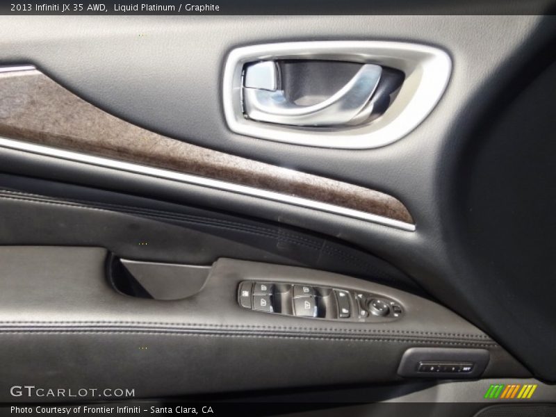 Liquid Platinum / Graphite 2013 Infiniti JX 35 AWD
