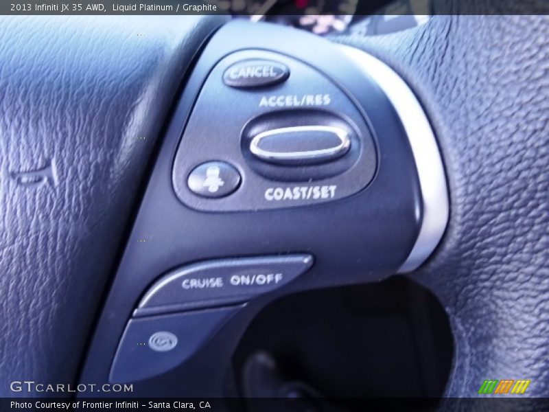 Liquid Platinum / Graphite 2013 Infiniti JX 35 AWD