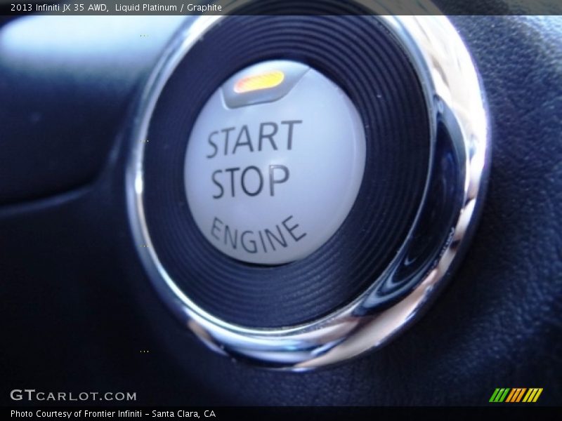 Liquid Platinum / Graphite 2013 Infiniti JX 35 AWD