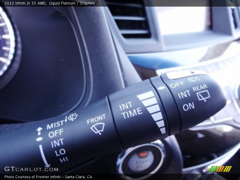 Liquid Platinum / Graphite 2013 Infiniti JX 35 AWD