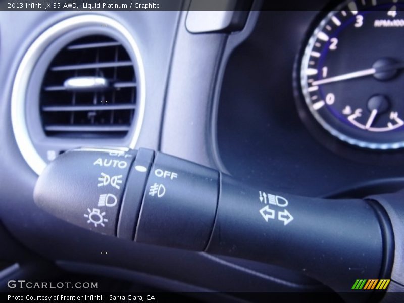 Liquid Platinum / Graphite 2013 Infiniti JX 35 AWD