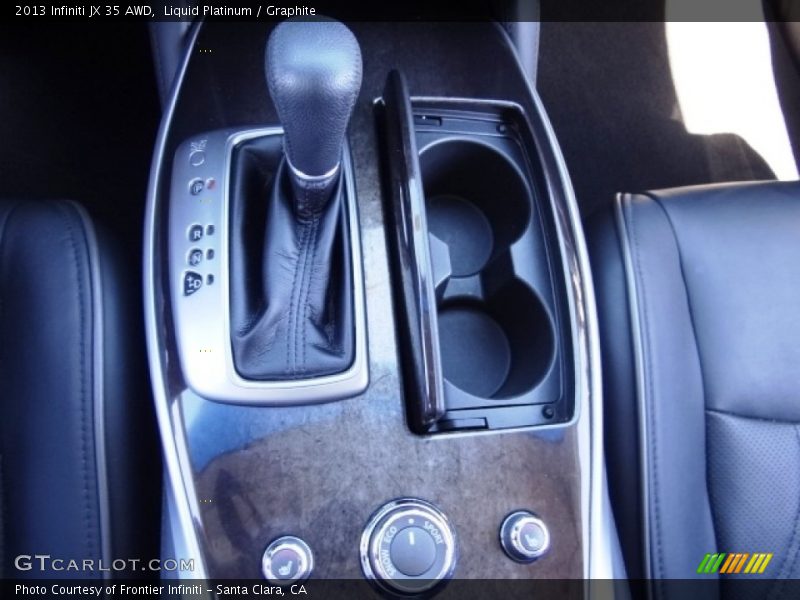 Liquid Platinum / Graphite 2013 Infiniti JX 35 AWD