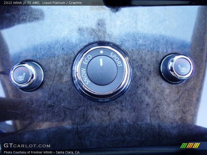 Liquid Platinum / Graphite 2013 Infiniti JX 35 AWD