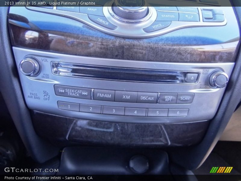 Liquid Platinum / Graphite 2013 Infiniti JX 35 AWD