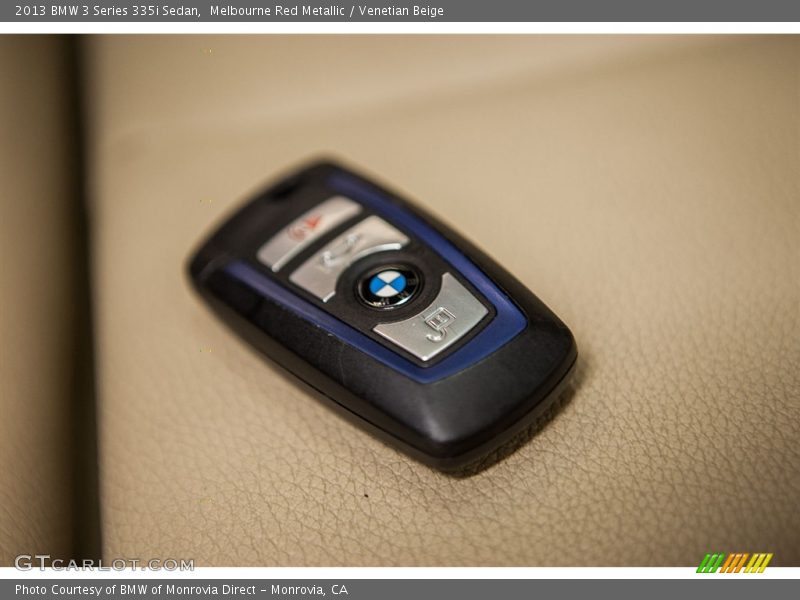 Melbourne Red Metallic / Venetian Beige 2013 BMW 3 Series 335i Sedan