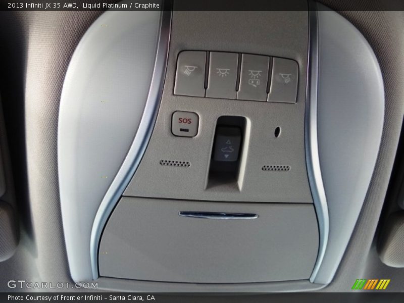 Liquid Platinum / Graphite 2013 Infiniti JX 35 AWD