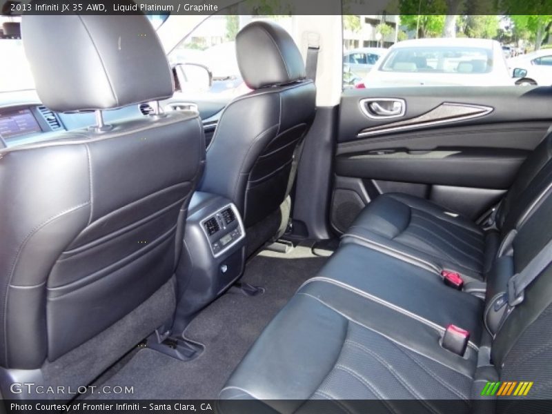 Liquid Platinum / Graphite 2013 Infiniti JX 35 AWD