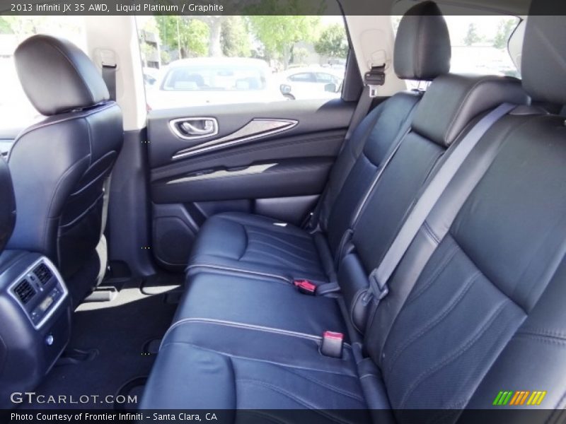 Liquid Platinum / Graphite 2013 Infiniti JX 35 AWD