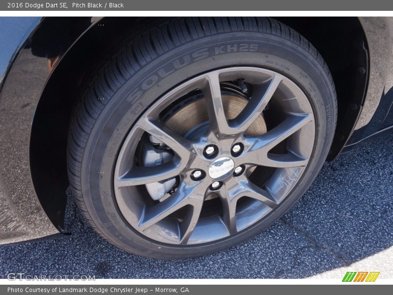 Pitch Black / Black 2016 Dodge Dart SE