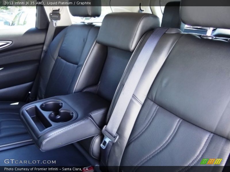 Liquid Platinum / Graphite 2013 Infiniti JX 35 AWD