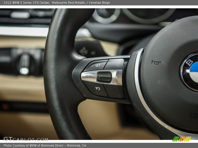 Melbourne Red Metallic / Venetian Beige 2013 BMW 3 Series 335i Sedan