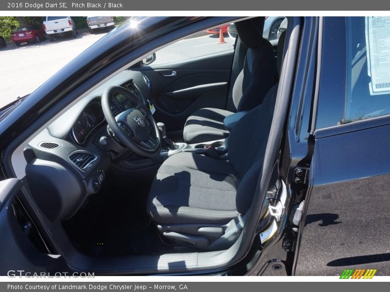 Pitch Black / Black 2016 Dodge Dart SE