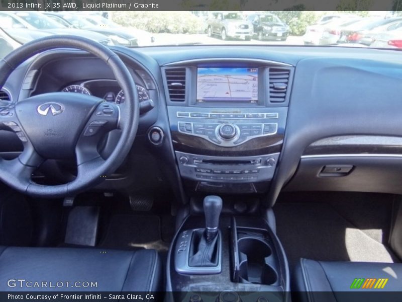 Liquid Platinum / Graphite 2013 Infiniti JX 35 AWD