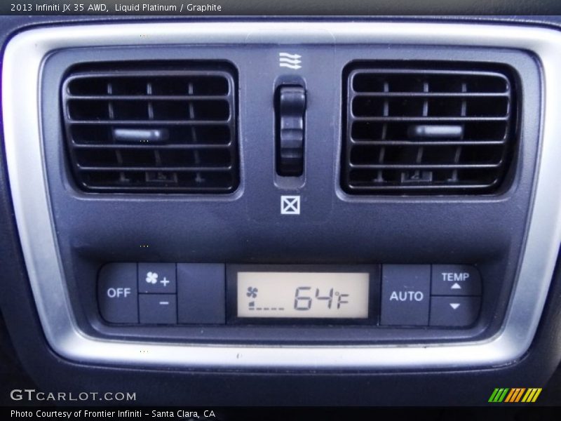 Liquid Platinum / Graphite 2013 Infiniti JX 35 AWD