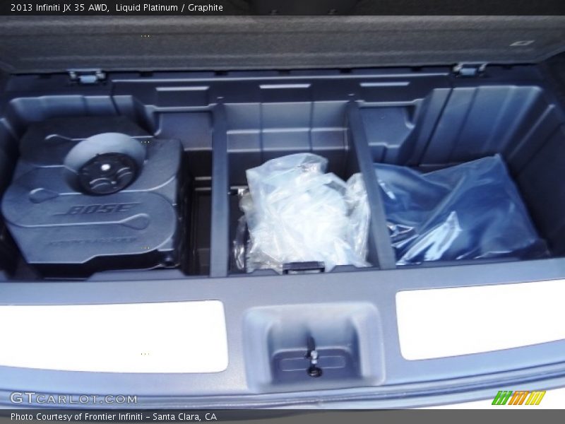 Liquid Platinum / Graphite 2013 Infiniti JX 35 AWD