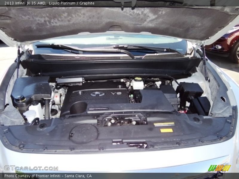 Liquid Platinum / Graphite 2013 Infiniti JX 35 AWD