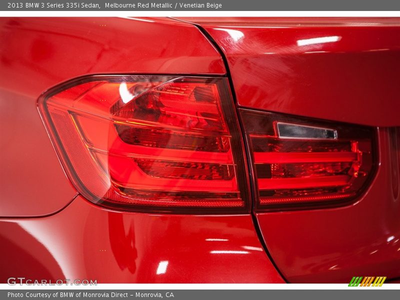 Melbourne Red Metallic / Venetian Beige 2013 BMW 3 Series 335i Sedan