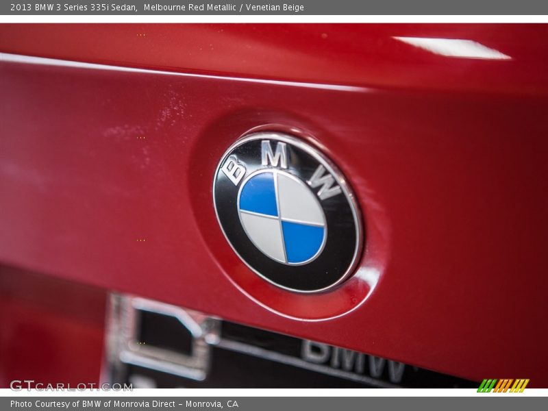 Melbourne Red Metallic / Venetian Beige 2013 BMW 3 Series 335i Sedan