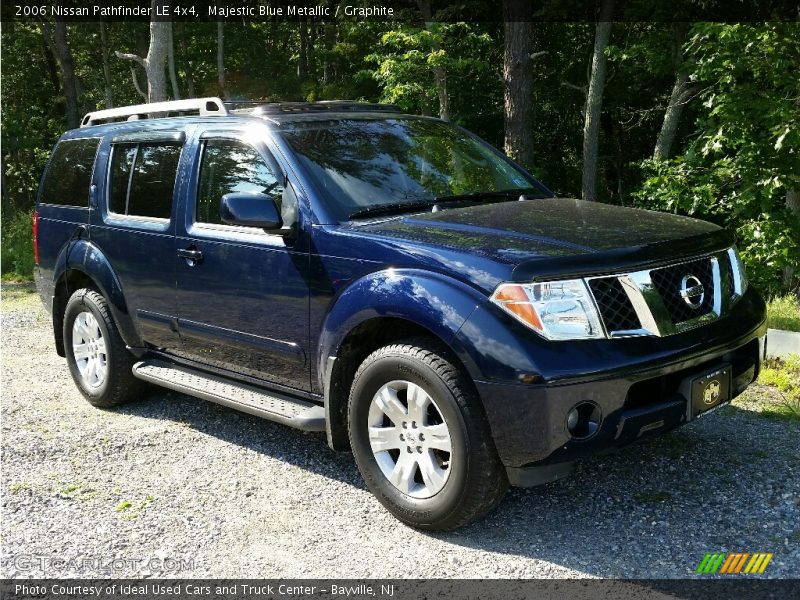 Majestic Blue Metallic / Graphite 2006 Nissan Pathfinder LE 4x4